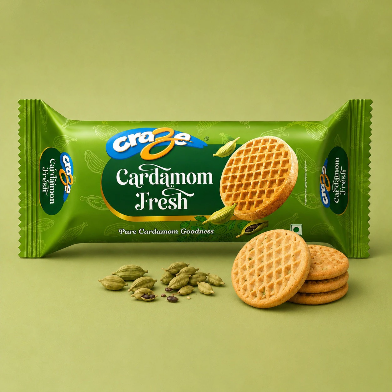 Craze Cardamom Fresh Biscuits
