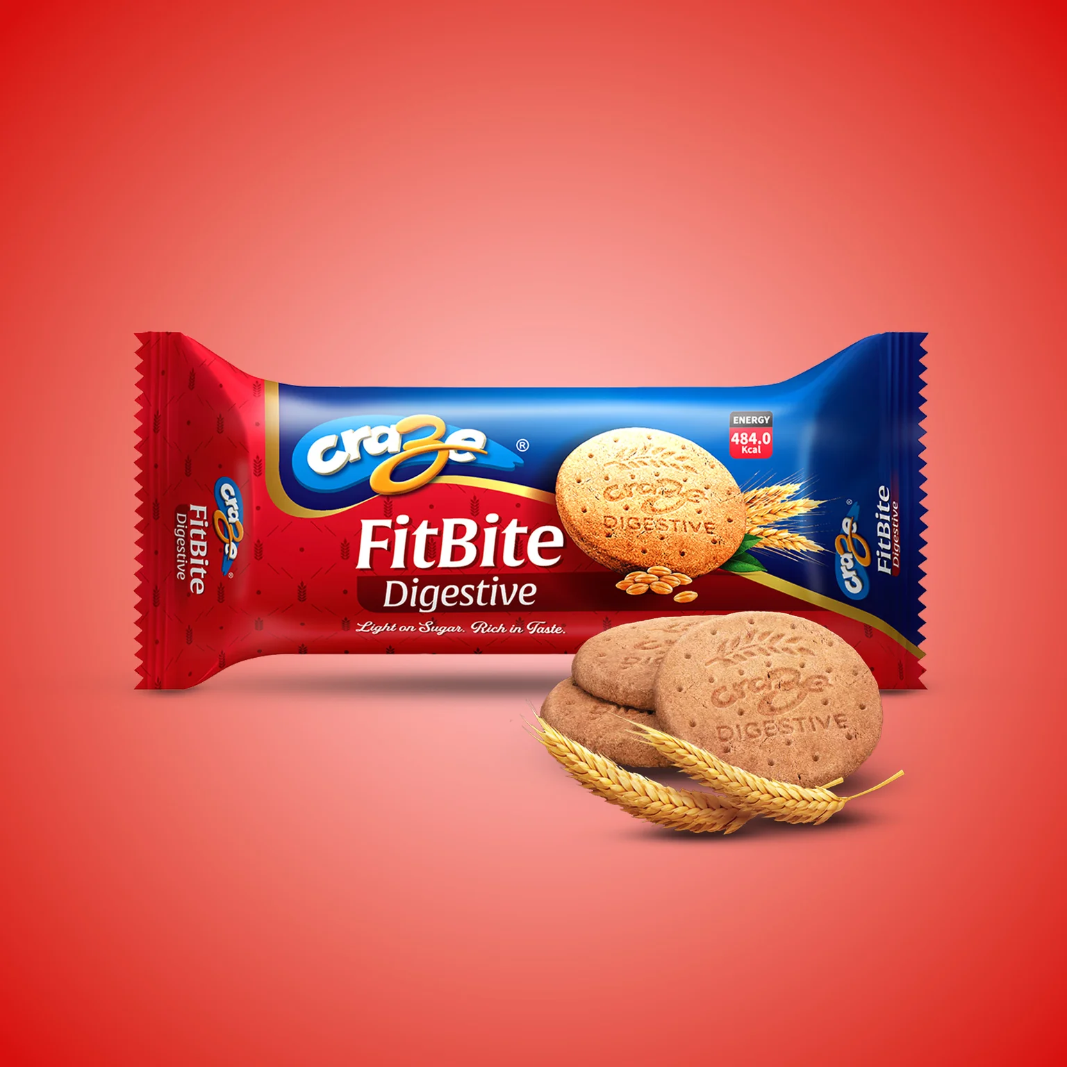 Craze Fitbite Digestive Biscuit